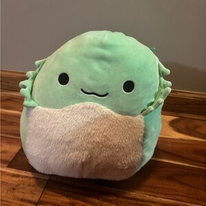 Green and White Abe Squishmallow